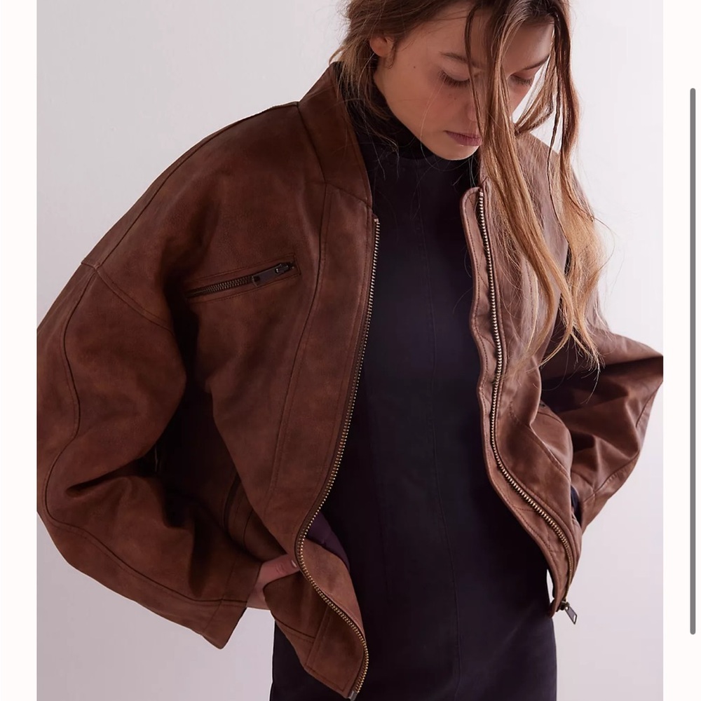 Vinny Vegan Leather Jacket